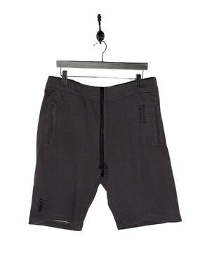 Chrome Hearts Charcoal YNOT Dagger Embroidered Shorts